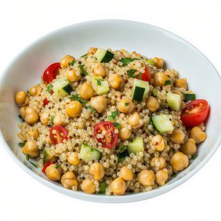 Ensalada de Garbanzos con quinoa (Vegano)