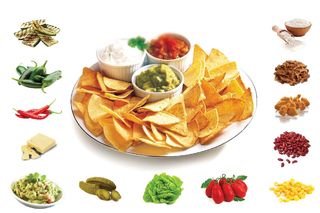 Componi il tuo nachos al forno