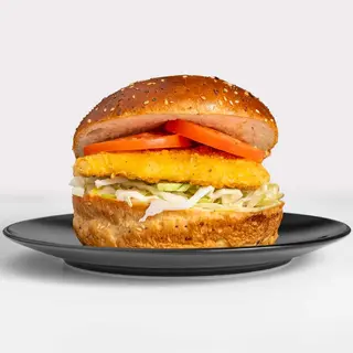 Boston fried chicken burger