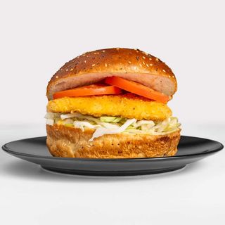 Boston fried chicken burger