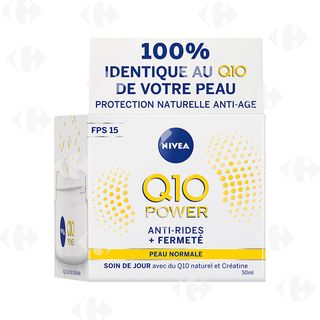 Soin de Jour Anti-rides Q10+ SPF 15 pot 50ml - NIVEA