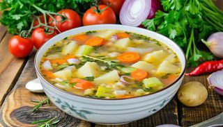 28. Зеленчукова супа