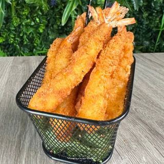 Gamberi in tempura - 5 pezzi