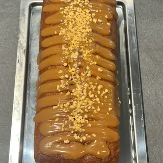 Plumcake de manzana y caramelo