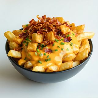 Cartofi cu sos cedar si bacon