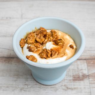 Copa De Nata Con Nueces