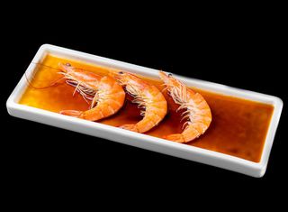 048. Gamberi ponzù 3 pezzi