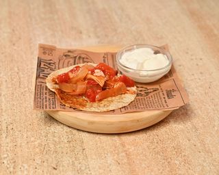 Taco De Tinga De Pollo (1 Ud.)