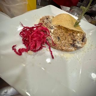 RISOTTO FUNGHI E PECORINO