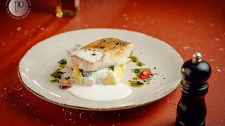 Запеченное филе судака