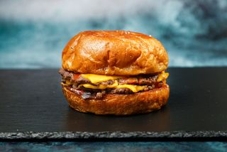 Smash classic double& pomfrit