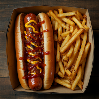 Componi il tuo hot dog menù