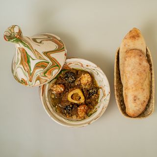 Tajine Viande Pruneau Fruit Sec