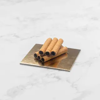 Cannoli di cialda al cacao - 6 pezzi