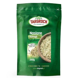 Nasiona konopi łuskane 250g Targroch