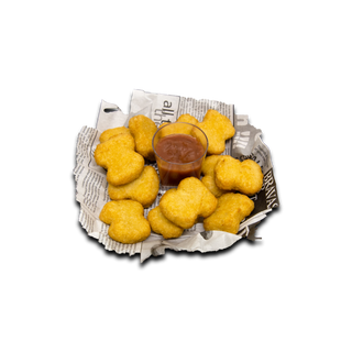 NUGGETS de pollo con salsa barbacoa (10 und)