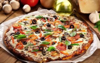 Pizza Boscaiola (30 Cm.)