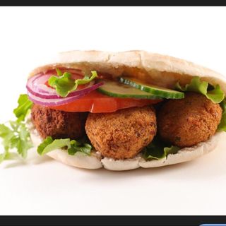 Panino falafel