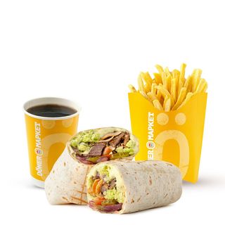 Комбо меню Шаурма курочка-яловичина XXL