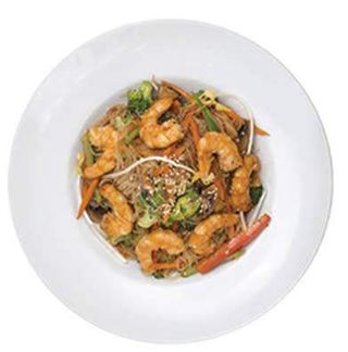 Vermicelles Légumes Gambas