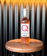 Botella de vino rosado MQM