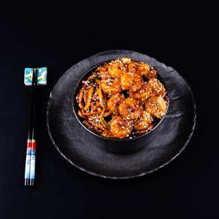 ნუდელსი კრევეტით