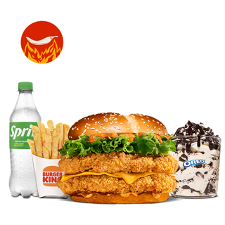 Menú Completo Krispper® Spicy Doble Grande