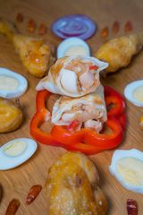 Empanada de pollo picante