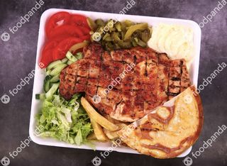 Порция половин пиле на жар