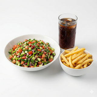 Menú Ensalada Arabic