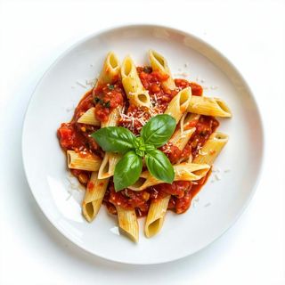 Penne, spaghetti o gnocchi al pomodoro o al ragù