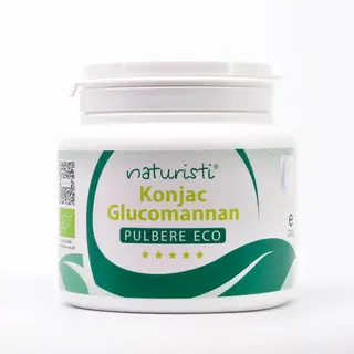 Konjac Glucomannan pulbere ECO - 200 g