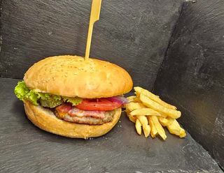 Ин Ям Порк бургер (300гр.)