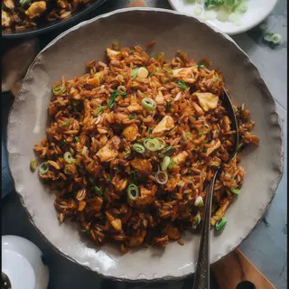Arroz chaufa de carne