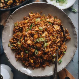 Arroz chaufa de carne