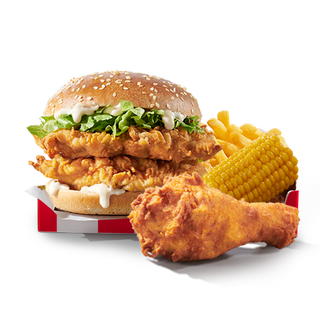 Двоен филе бургер бокс