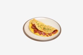 Omleta cu cascaval si bacon