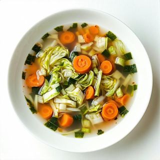 Zuppa con verdure miste