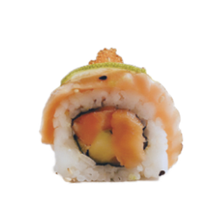 100. Sake lemon fresh roll（4piezas）