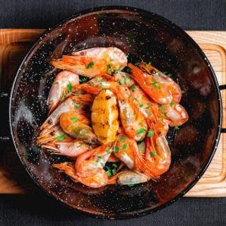 Креветки Гренландські, Смажені У Часниковому Соусі (220 Г)