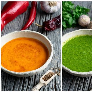 Mojo rojo (porción)