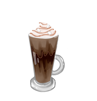 Marshmallows n Cream Hot Chocolate