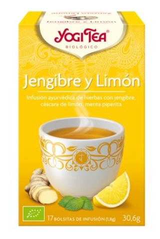 Infusión Jengibre Y Limon Yogitea 30.60