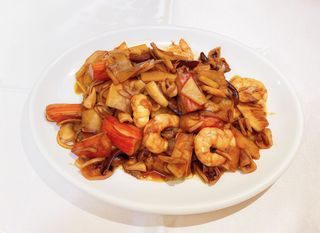 105. Mariscos Variados Salteados