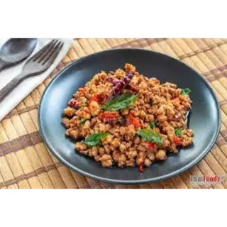 35. Pad Gra Pau Moo Sub  Pad Gra Pau Moo Sub – Clásico de la Calle Tailandesa Popular