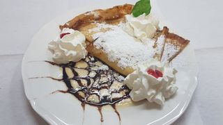 Nalesniki z serem w sosie waniliowym 2 szt. 