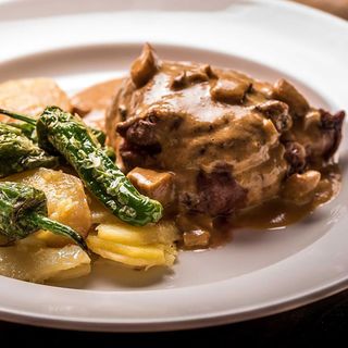 Solomillo de Ternera con Salsa Boletus