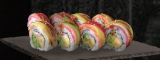 Especial Rainbow Roll (8 Uds.)