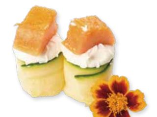 120 Gunkan zucchine mango - 2 pezzi