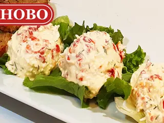 Катък с печен пипер и яйце 50г